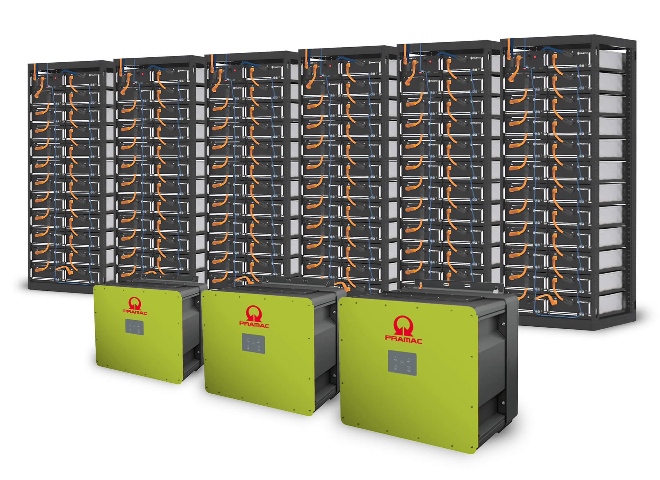 Pylontech PowerCube-M1-C 654 kWh mit drei REFUstor 88K-PC