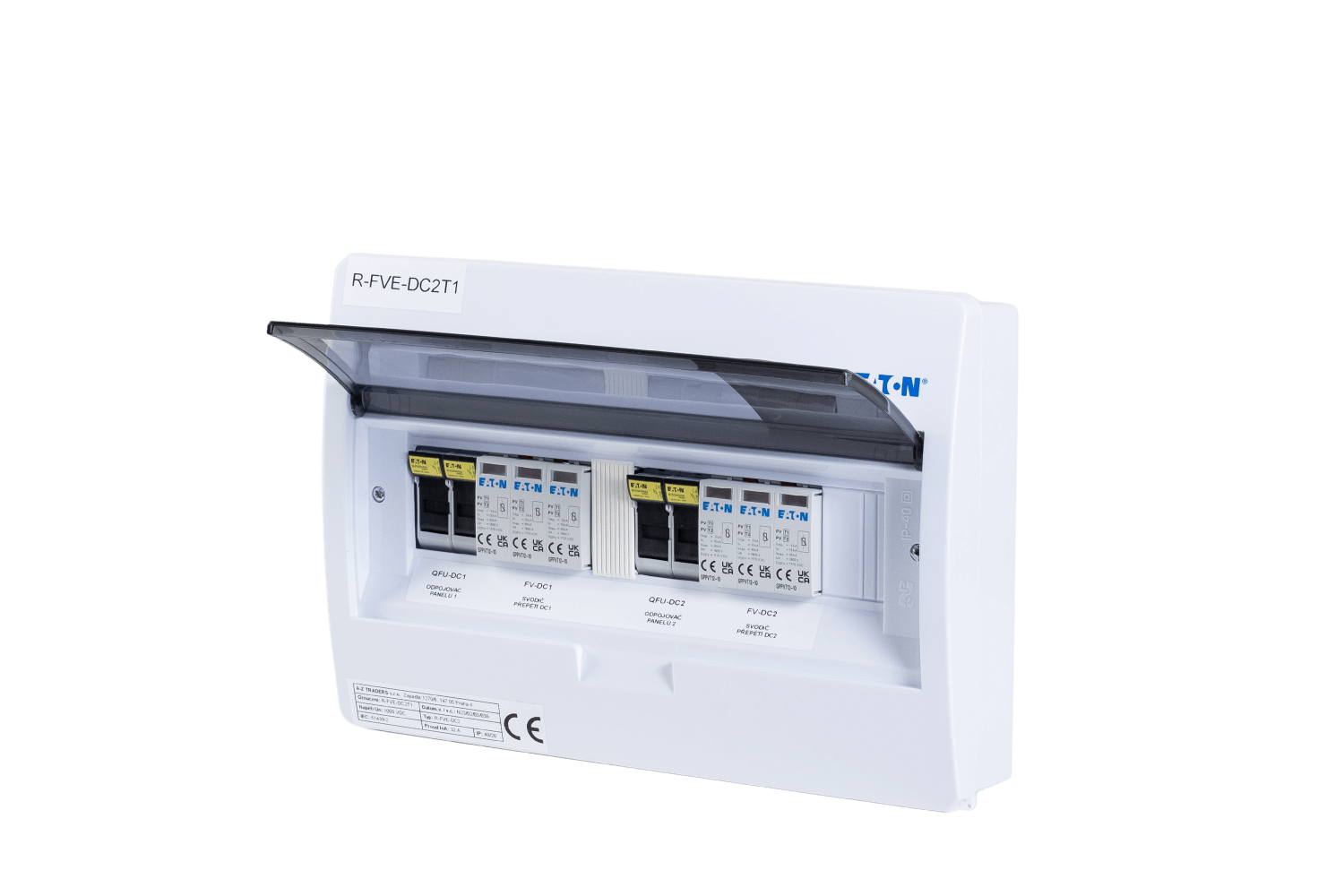 AZT DC2, T1+T2 eaton front 2